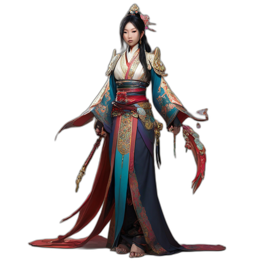 Oriental RPG character 1