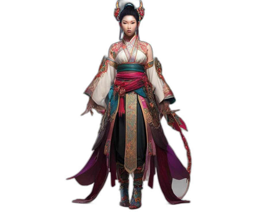 Oriental RPG character