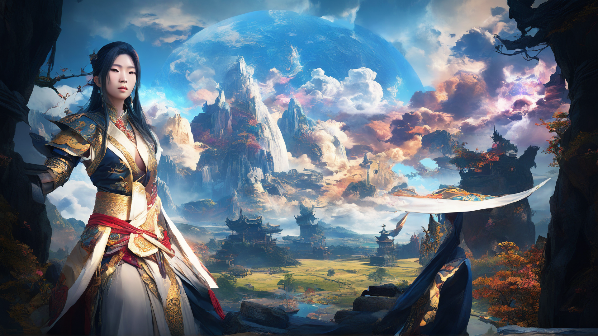 Oriental RPG decorative element