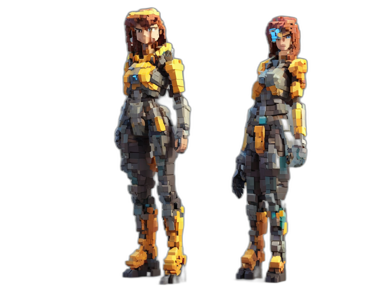 Voxel Sandbox character 1