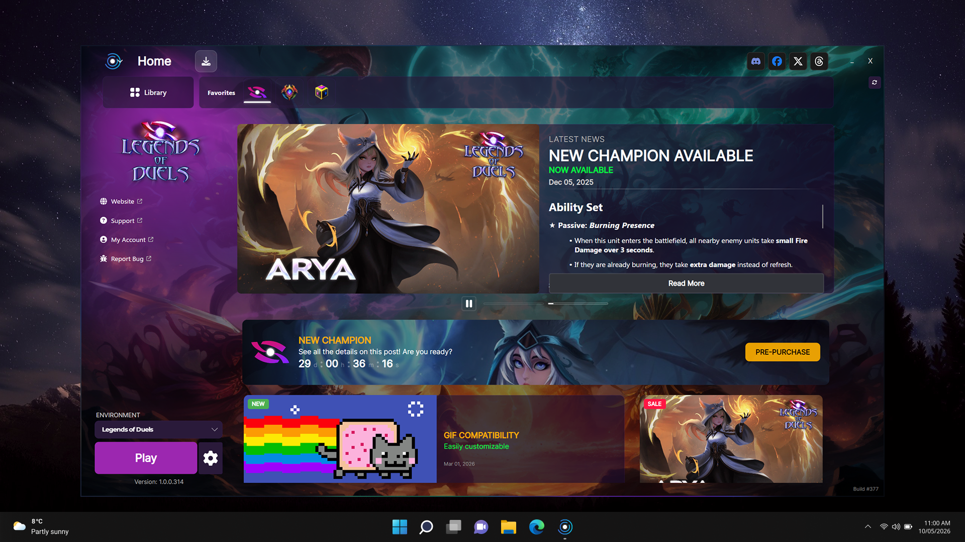 Game Launcher Cloud Preview