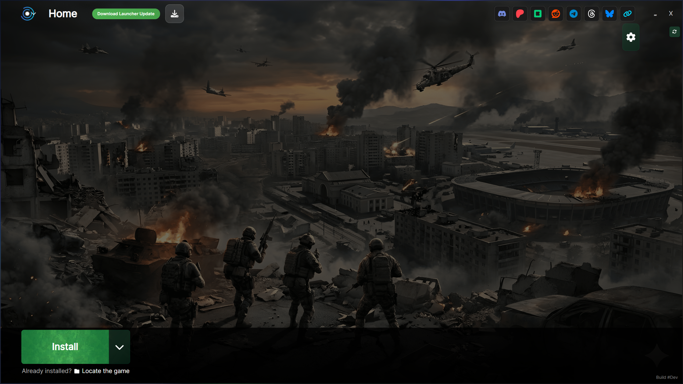 Military / FPS launcher preview